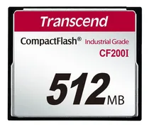 Comprar Cartão Compactflash Transcend 512mb 200i 200x Industrial G