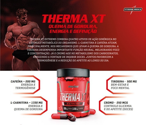 Termogênico Therma Xt Extreme 90 Caps - Integralmédica | Mercado Livre