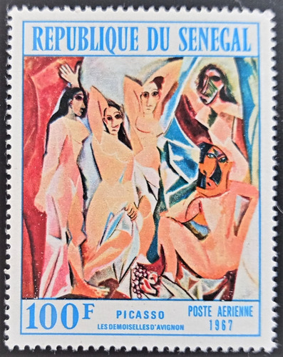 Senegal Arte, Sello Yv A61 Pintura Picasso 1967 Mint L18993