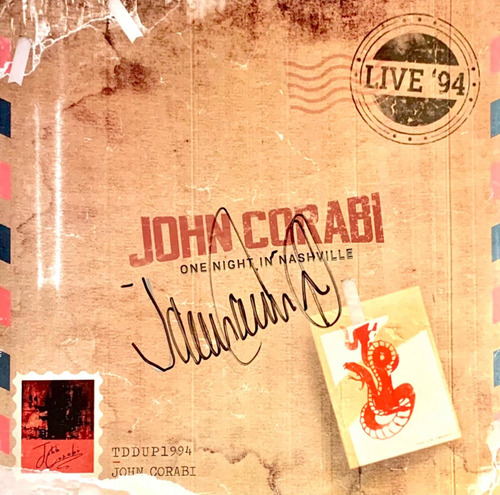 John Corabi Litografía Firmado/autografo