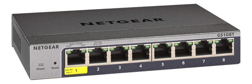 Netgear Conmutador Inteligente Gigabit Ethernet De 8 Puertos