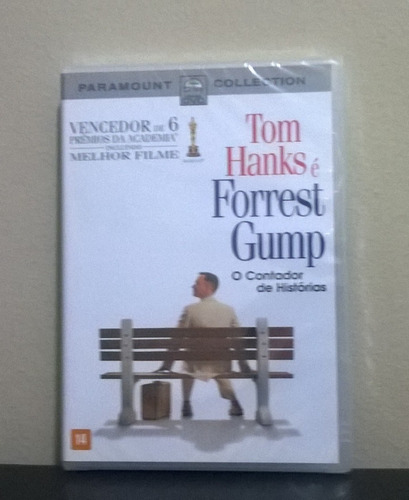 Dvd Forrest Gump - O Contador De Histórias - Lacrado