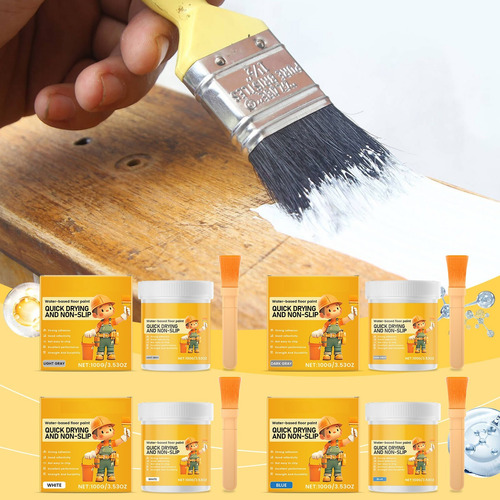Pintura Para Pisos A Base De 100 Ml, Pintura Para Pisos, Cem