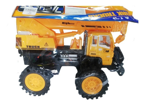 Carro Truck Constructor Grúa Grande 30cm