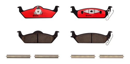 Balatas Traseras / Dodge Dakota Slt 2003 - 2004 Cerámica