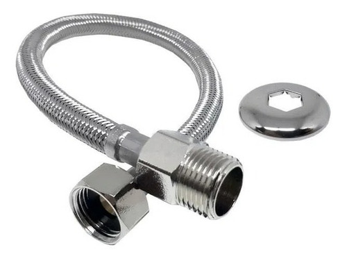 Engate Mangueira Flexível Trançado Inox 40cm Ac03 - 10 Unid.