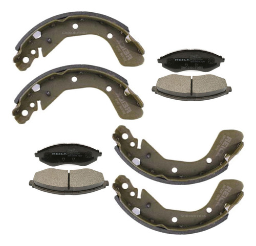 Kit Pastillas + Balatas Freno Chevrolet Aveo ( Todos )