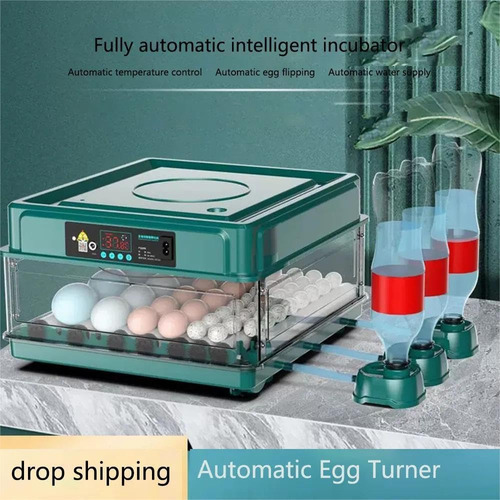Incubadora Automática De Aves Corral 360 ° Espacio Ajustable
