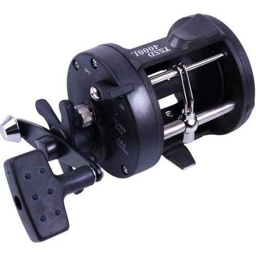 Carrete De Pesca Pesada Negro Tssd 4000