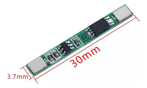 Por 25und Modulo Proteccion Batería Litio 18650 Bms 1s 3a 3.