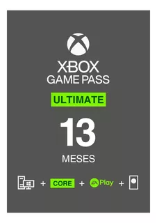 Game Pass Ultimate 12 Meses + 1 Gratis Garantizados!!!