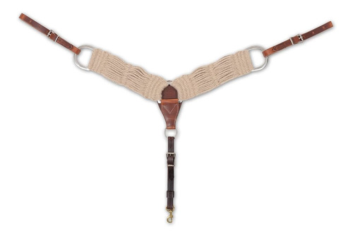 Martin Saddlery Collar Pecho Fibra Mohair 3  Natural