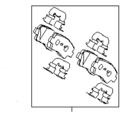 Juego Pastillas De Freno Traseras Hyundai Accent 2017 2024