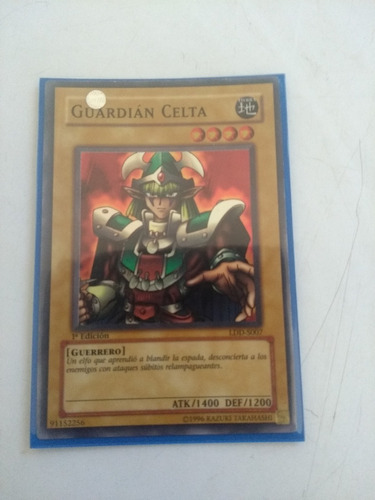 Yu-gi-oh! Celta Guardian Super 1a Edición Ldd-s007 