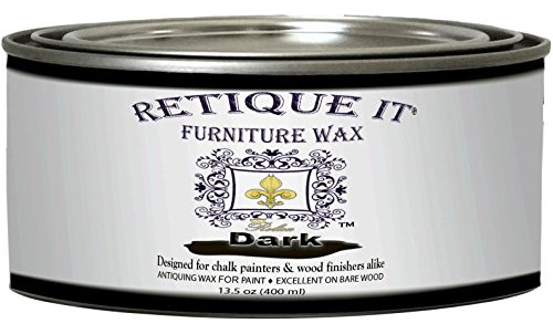 Retique It 13.5 Oz Cera Oscura Para Muebles Renovados