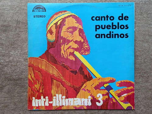 Disco Lp Inti-illimani - Inti Illimani 3 (1975) Mexico R30