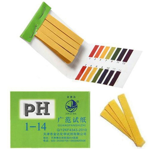Imagen 8 de 10 de Papel Tornasol Medidor De Ph Paquete De 80 Tiras