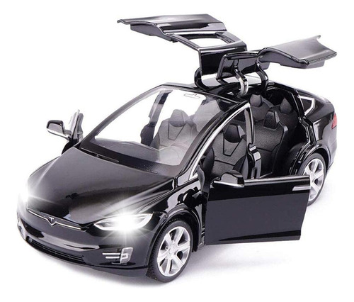 Diecast - Juguete De Coche Compatible Con Tesla Model X, Esc