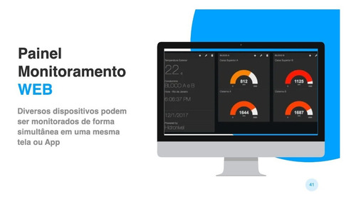 Hidronivel Digital - Mede Nivel De Dois Reservatórios - Iot