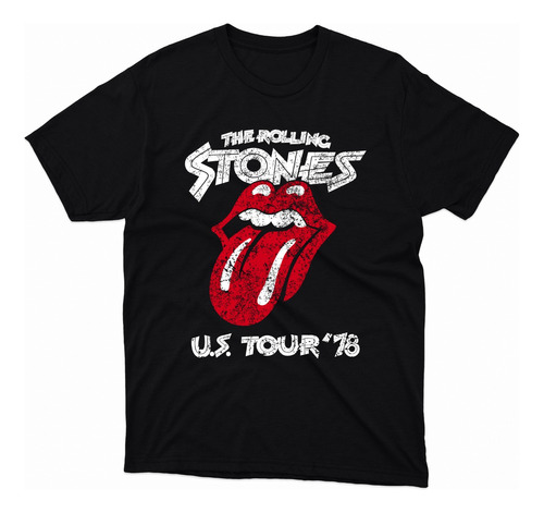 Playera The Rolling Stone U.s. Tour '98 Cuello Redondo