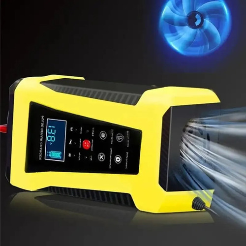 Cargador De Bateria Inteligente Carro O Moto 12v 6a Portatil