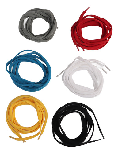 Cordones Coloridos Para Atar Zapatos, 12 Piezas, Elásticos P