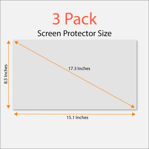 Imagen 6 de 6 de Protector De Pantalla Antiluz Azul 3 Unidades Para Portat