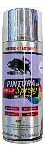 Spray Uso General Cromo Metalico Brillante 400ml