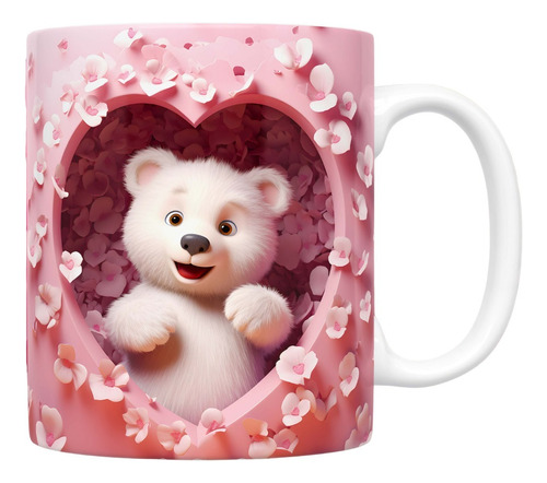 Taza Amor Cerámica 330ml Regalo Novia Novio Día Enamorados