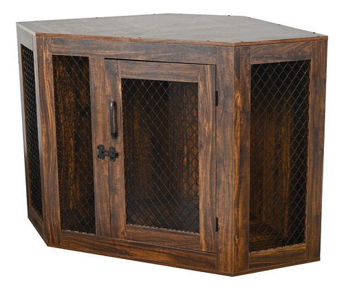 Boeaster Muebles De Jaula De Esquina Para Perro, Mesa Auxili