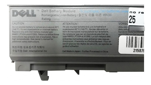 Bateria Compatible Dell Latitude E6400 E6410 E6500 M2400