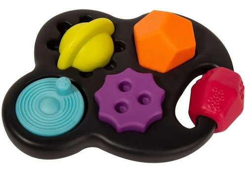 Tablero Sensorial Juego Didáctico De Goma Bebes Estimulación