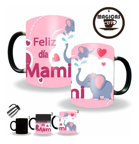 Imagen 2 de 5 de Taza Mágica Para Mamá Regalo Perfecto