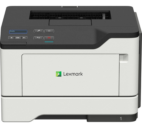 Impresora láser monocromática Lexmark MS421dn color blanco
