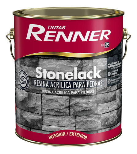 Pintura Stonelack Piedras Y Ladrillos - Color Store Pinturas