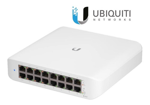 Imagen 2 de 3 de Switch Ubiquiti Unifi De 16 Puertos Gigabit 8 Poe+ Admin L2