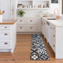 Comprar Alfombra Vinilica Capri Mosaico 40x200 Cocina Baño Galeria Diseño De La Tela Mosaico Capri