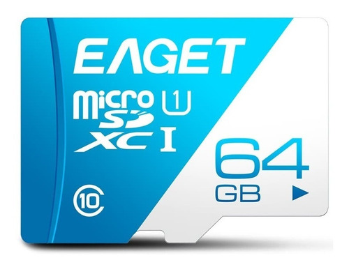 Memoria Micro Sd Memory Card Eaget T1-64 64gb Clase 10 Tf