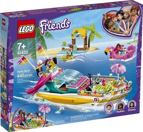 Lego Friends Barco De Fiesta-41433 Party Boat