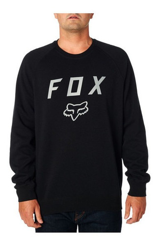 Imagen 3 de 6 de Buzo Fox Moto Legacy Crew Fleece #21141-001