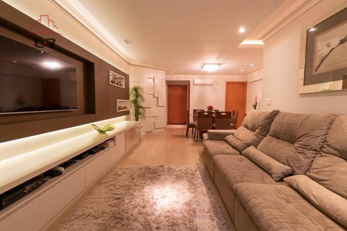 Apartamento Com 3 Dormitórios À Venda, 122 M² Por R$ 997.000,00 - Batel - Curitiba/pr - Ap0907