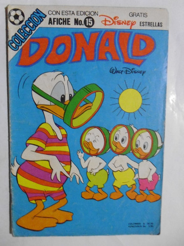 Pato Donald De Disney, Nro.15 Edicol. Comic En Físico
