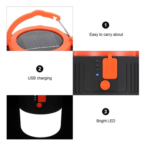 Luz Digital Para Acampar Luces Solares Para Acampar