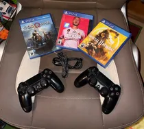 Comprar Sony Playstation 4 Ps4 Slim 1tb - Mega Pack | Gta V Fortnite Negro