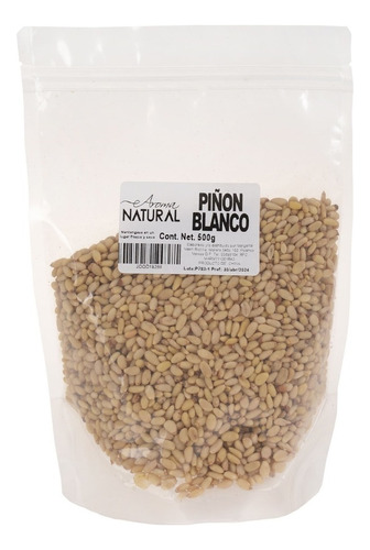 Piñon Blanco pelado Aroma Natural Piñon sin TACC 500 g 