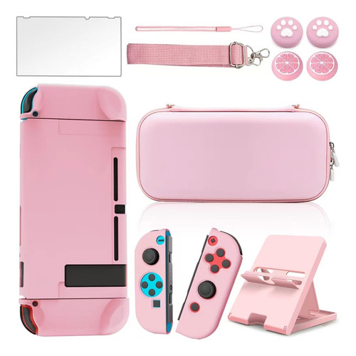 Kit De Accesorios Funda Para Switch Oled 10 En 1