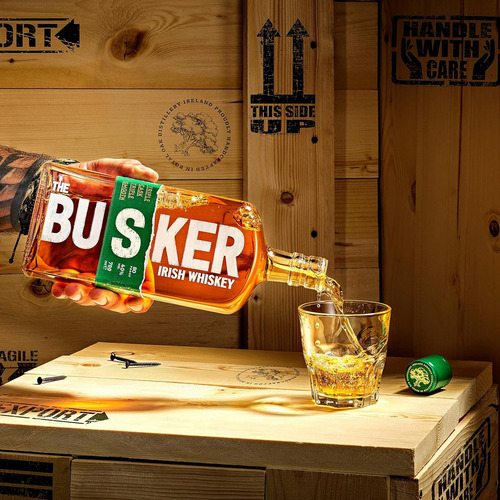 Pack De 4 Whisky The Busker Triple Cask 700 Ml