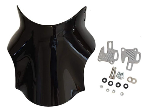 Parabrisas De Motocicleta Negro Para Honda Hornet Cb400 Cb60