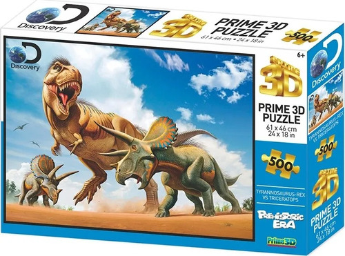 Puzzle 3d Discovery Dinosaurios