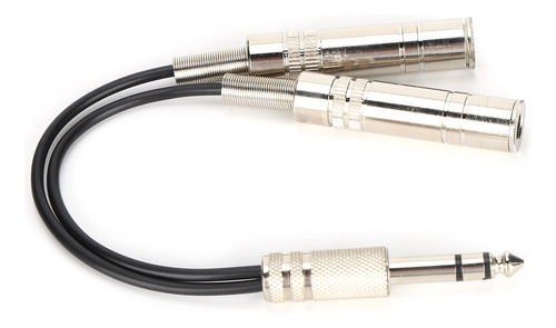 Cable Hembra Doble De 6,35 Mm A 6,35 Mm Con Blindaje De 2 Hi
